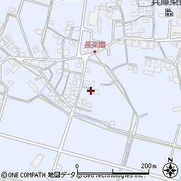 兵庫県加古川市志方町永室424周辺の地図