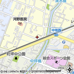 兵庫県姫路市岡田640-7周辺の地図