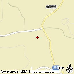 広島県神石郡神石高原町永野2417周辺の地図
