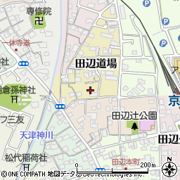 京都府京田辺市田辺道場19周辺の地図