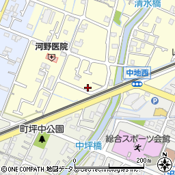 兵庫県姫路市岡田640-4周辺の地図