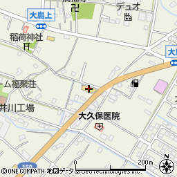 静岡トヨタ自動車焼津店周辺の地図