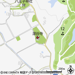 深谷寺周辺の地図