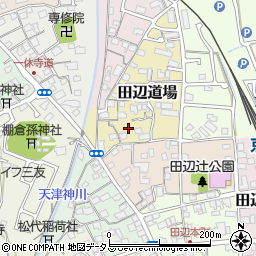 京都府京田辺市田辺道場17周辺の地図