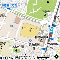 松栄堂エコール・リラ店周辺の地図