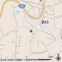 静岡県浜松市浜名区宮口2178周辺の地図