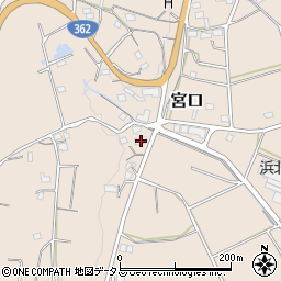 静岡県浜松市浜名区宮口2176-1周辺の地図