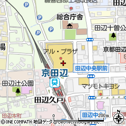 タカラブネアルプラザ京田辺店周辺の地図