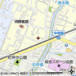 兵庫県姫路市岡田640-5周辺の地図