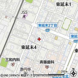 寺内鉄工所周辺の地図