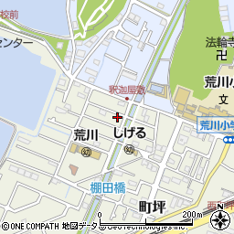 兵庫県姫路市町坪90-16周辺の地図