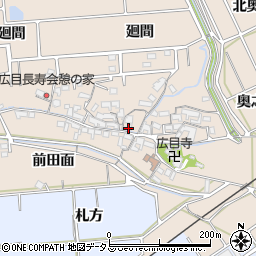 愛知県常滑市広目廻間118周辺の地図