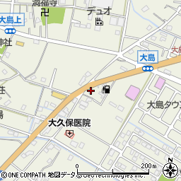 静岡県焼津市大島713周辺の地図