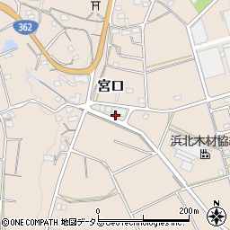 静岡県浜松市浜名区宮口2428周辺の地図