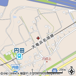 静岡県周智郡森町円田990-2周辺の地図