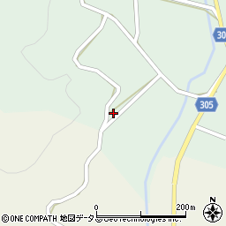 岡山県加賀郡吉備中央町納地620周辺の地図