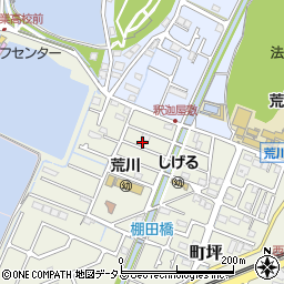 兵庫県姫路市町坪90-8周辺の地図