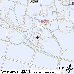 兵庫県加古川市志方町永室428周辺の地図