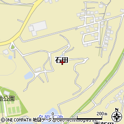 愛知県知多郡武豊町冨貴石田周辺の地図