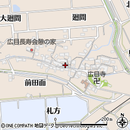 愛知県常滑市広目廻間113周辺の地図