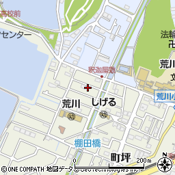 兵庫県姫路市町坪90-13周辺の地図