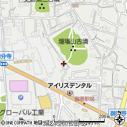 兵庫県姫路市御国野町国分寺441-6周辺の地図