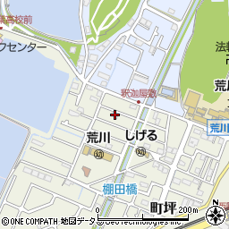 兵庫県姫路市町坪90-11周辺の地図