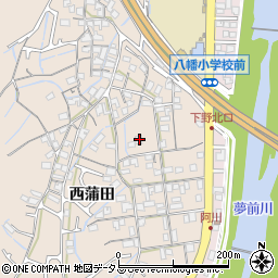 兵庫県姫路市広畑区西蒲田1040周辺の地図