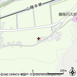 兵庫県たつの市揖保川町原701-6周辺の地図