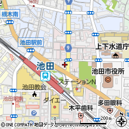 有限会社前川紙店周辺の地図