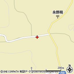 広島県神石郡神石高原町永野2418周辺の地図