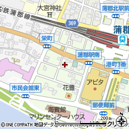 ユトリロ駅南周辺の地図
