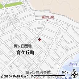 兵庫県小野市育ケ丘町周辺の地図