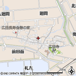 愛知県常滑市広目廻間114周辺の地図