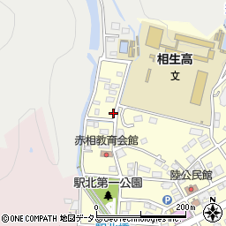 兵庫県相生市山手1丁目36周辺の地図