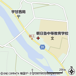 朝日塾中等教育学校周辺の地図