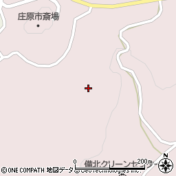 広島県庄原市一木町278周辺の地図
