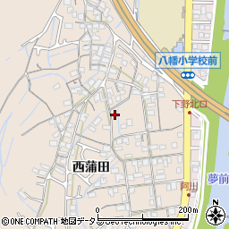 兵庫県姫路市広畑区西蒲田1038周辺の地図