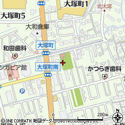 大阪府高槻市大塚町周辺の地図