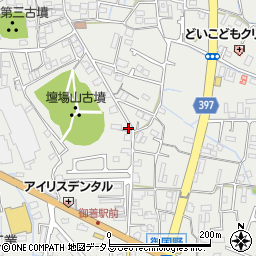 兵庫県姫路市御国野町国分寺458-1周辺の地図