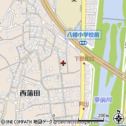 兵庫県姫路市広畑区西蒲田1068周辺の地図