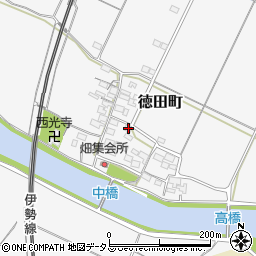 三重県鈴鹿市徳田町1613-1周辺の地図