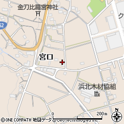 静岡県浜松市浜名区宮口1850周辺の地図