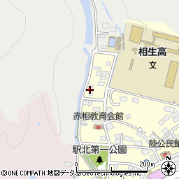 兵庫県相生市山手1丁目38周辺の地図