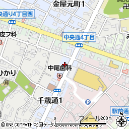 豊鉄タクシー株式会社豊川営業所周辺の地図