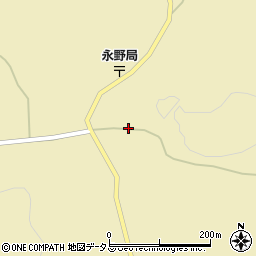 広島県神石郡神石高原町永野2405周辺の地図