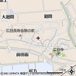 愛知県常滑市広目廻間106周辺の地図