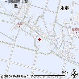 兵庫県加古川市志方町永室571周辺の地図
