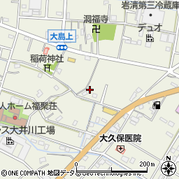 静岡県焼津市大島680周辺の地図