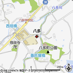 神戸市立幼稚園八多幼稚園周辺の地図